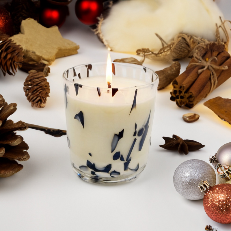 Christmas Sandalwood Scented Christmas Candle - Angel Lights Co