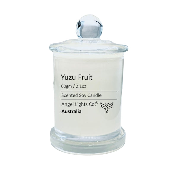 60gm Trinity Yuzu Fruit Candle - Angel Lights Co