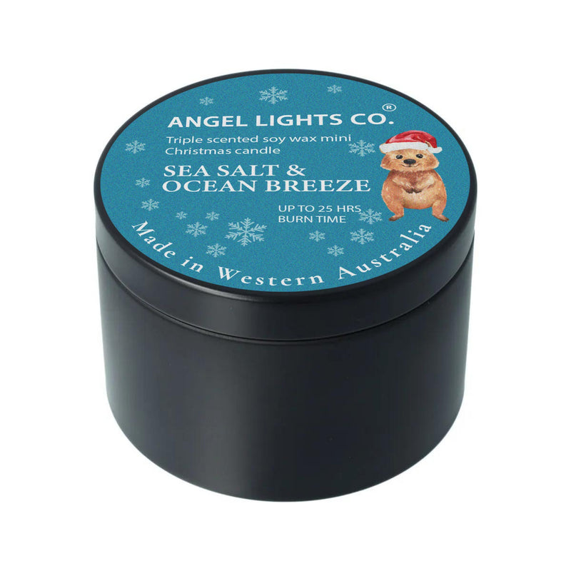 Christmas Mini Candle - Sea Salt & Ocean Breeze