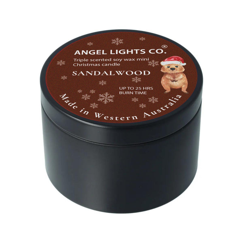 Christmas Mini Candle - Sandalwood