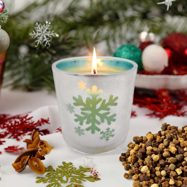 Frankincense & Myrrh Christmas Candle - Angel Lights Co