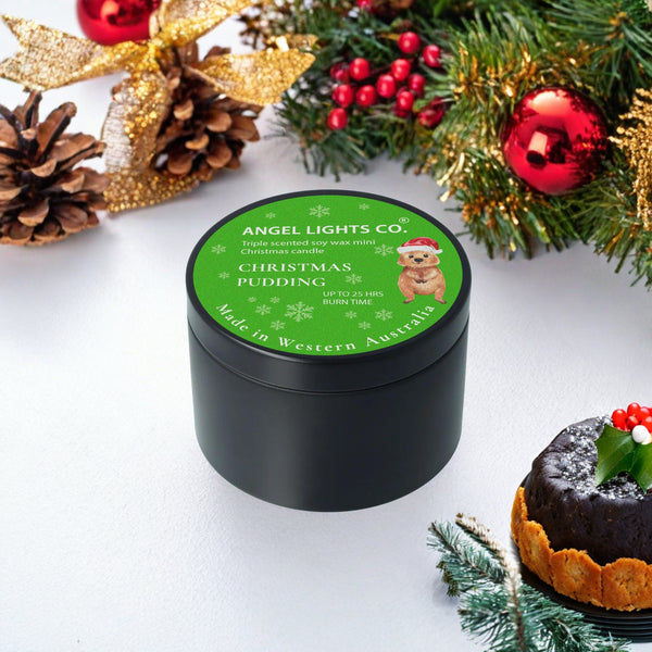 Christmas Mini Candle - Christmas Pudding